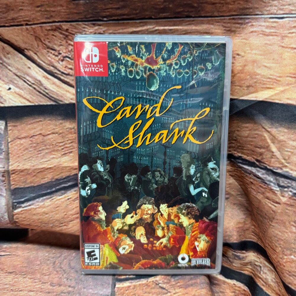 Card Shark Nintendo Switch Devolver Special Reserve Games SRG Physical Edition